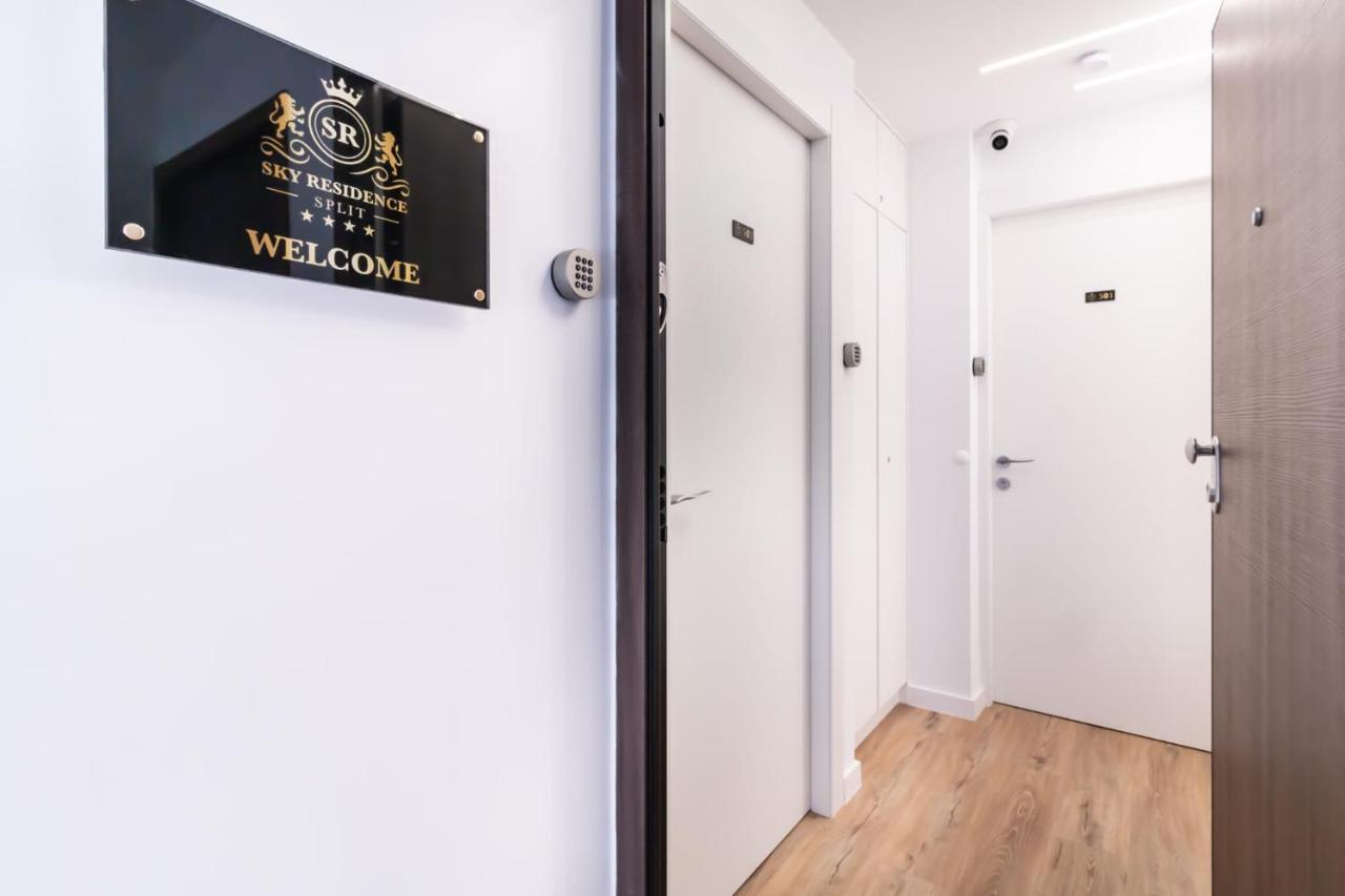 Sky Residence Split - Free Parking Exterior foto